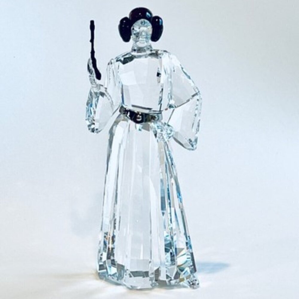 Swarovski Princess Leia Star Wars Crystal Figurine 5472787 Retired NIB